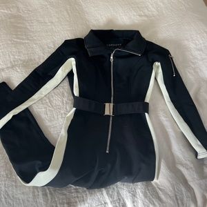 Cordova Black Ski Suit Catsuit Snow